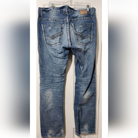 Bke Men's Jeans Carter Straight 34L - Picture 6 of 8